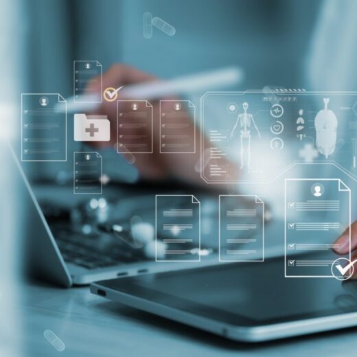 The Future of Pre-Employment Screening. Doctor Work with AI and Medical Report, Healthcare, Telemedicine, and Digital Medical Services Concept, emergency treatment, medical service, Healthcare, Examination analysis report.